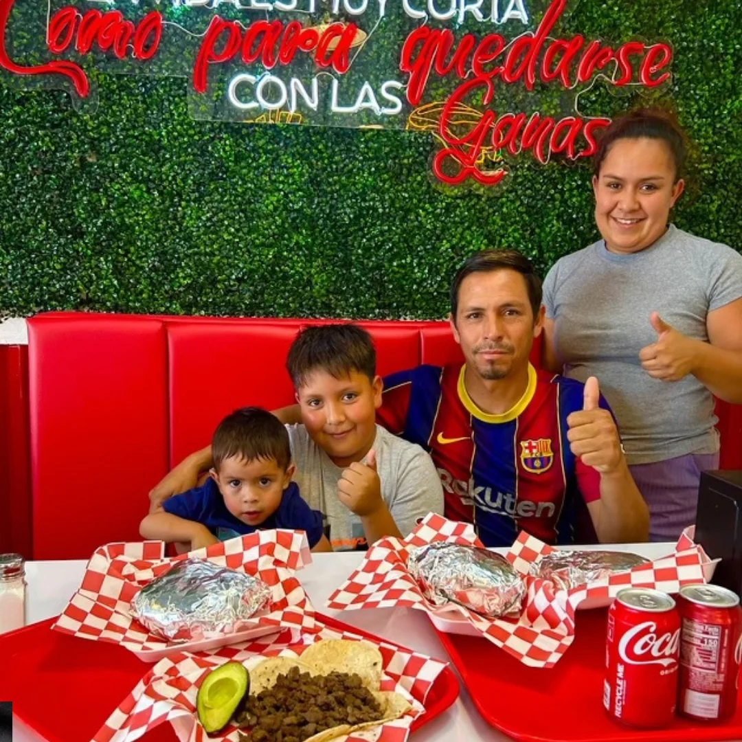 Cliente feliz