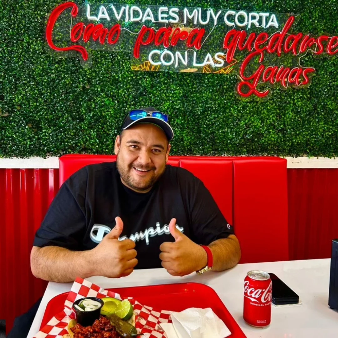 Cliente feliz